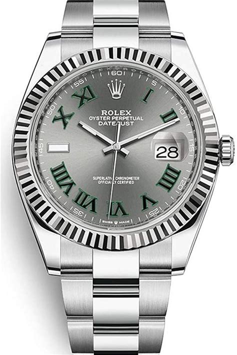 rolex datejust 41 chiffre romain